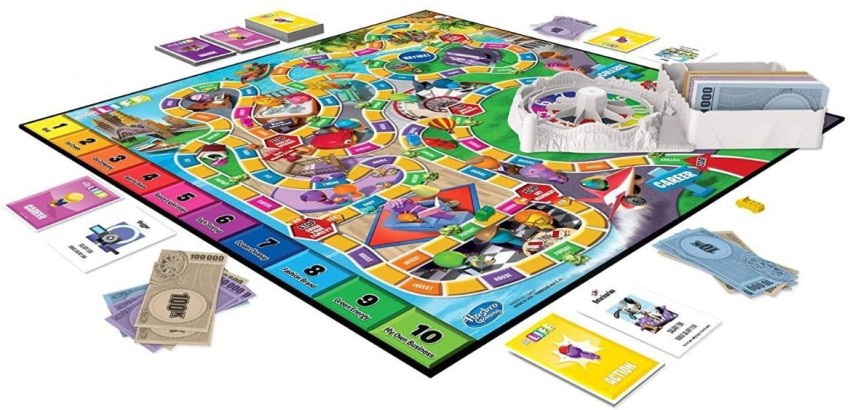  Hasbro Gaming The Game of Life Board Game, Family