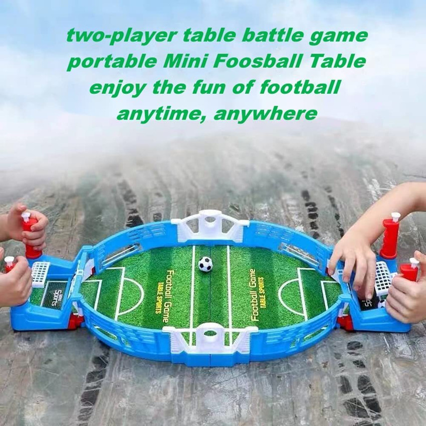 Tabletop Football Games Soccer Board Game for 2 Players Indoor