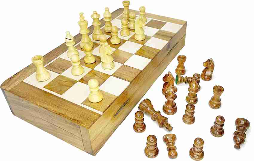 8+ Chess Set Wooden