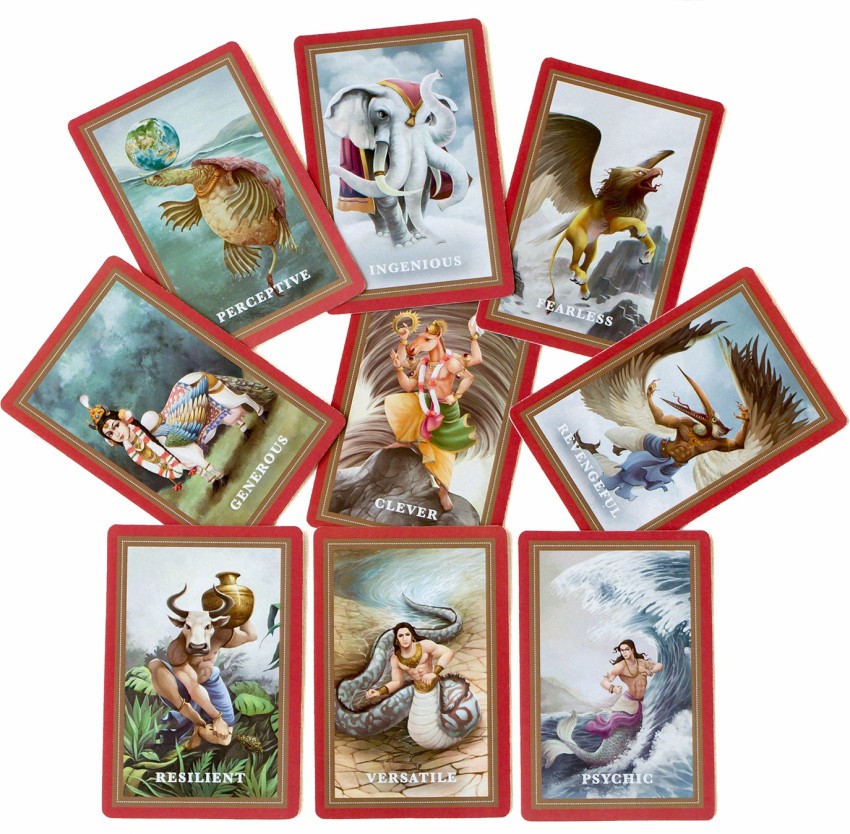 Oracle tarot card game, versão inglesa, board game, diversão