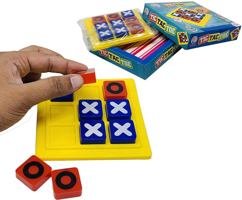 Tic Tac Toe Game 4.5 cm Green, Toys \ Games
