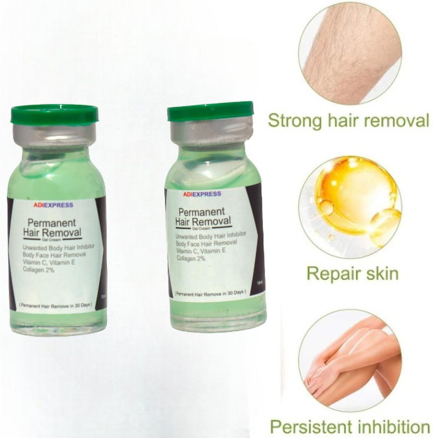 Permanent Hair Removal cream permanent hair removal oil for private parts  Ampoule seram