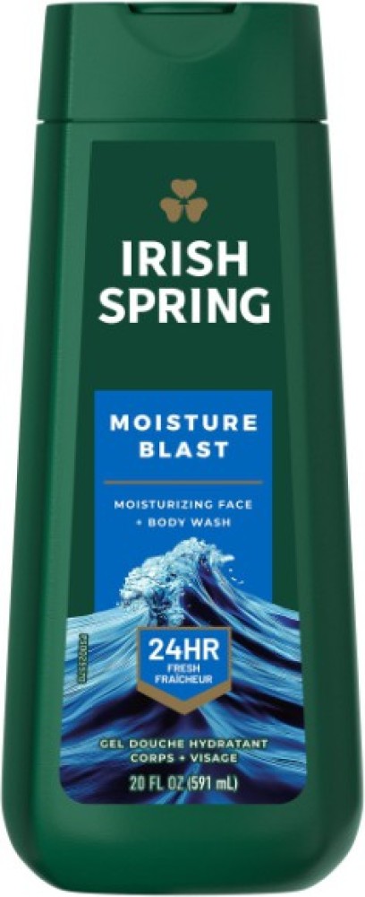 IRISH SPRING, 5in1, Shampoo, Conditioner, Bodywash, Facewash, 24 hour  Deodorizer, 591ml