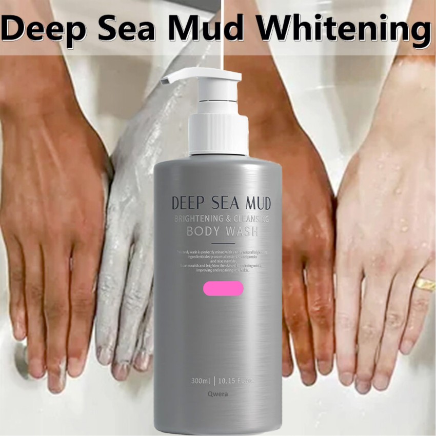 DEEP SEA MUD Shower Gel Body Wash Whitening Moisturizing Body Wash Bath and  Body