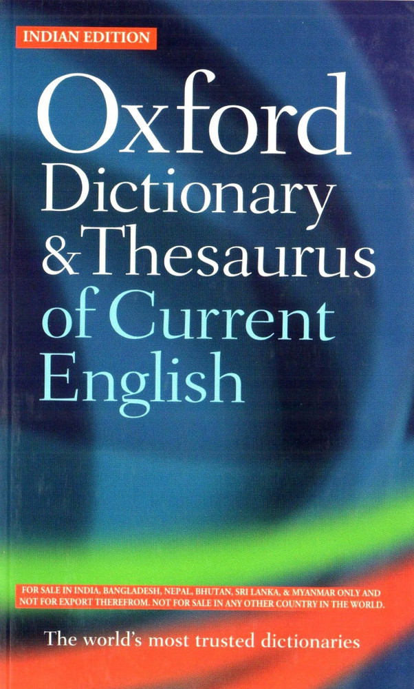 Compact Oxford Dictionary Thesaurus [HARDCOVER] [BOX SET], 57 OFF