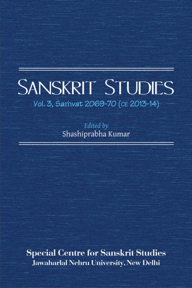 Buy Sanskrit Studies: Vol. 3 by Kumar Shashiprabha at Low Price in