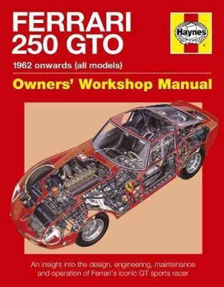 超お買い得！】 フェラーリ ferrari 250 取扱説明書 ハンドブック