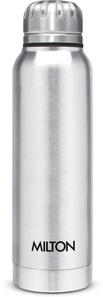 Milton Thermosteel Optima Flask, Steelplain,Silver