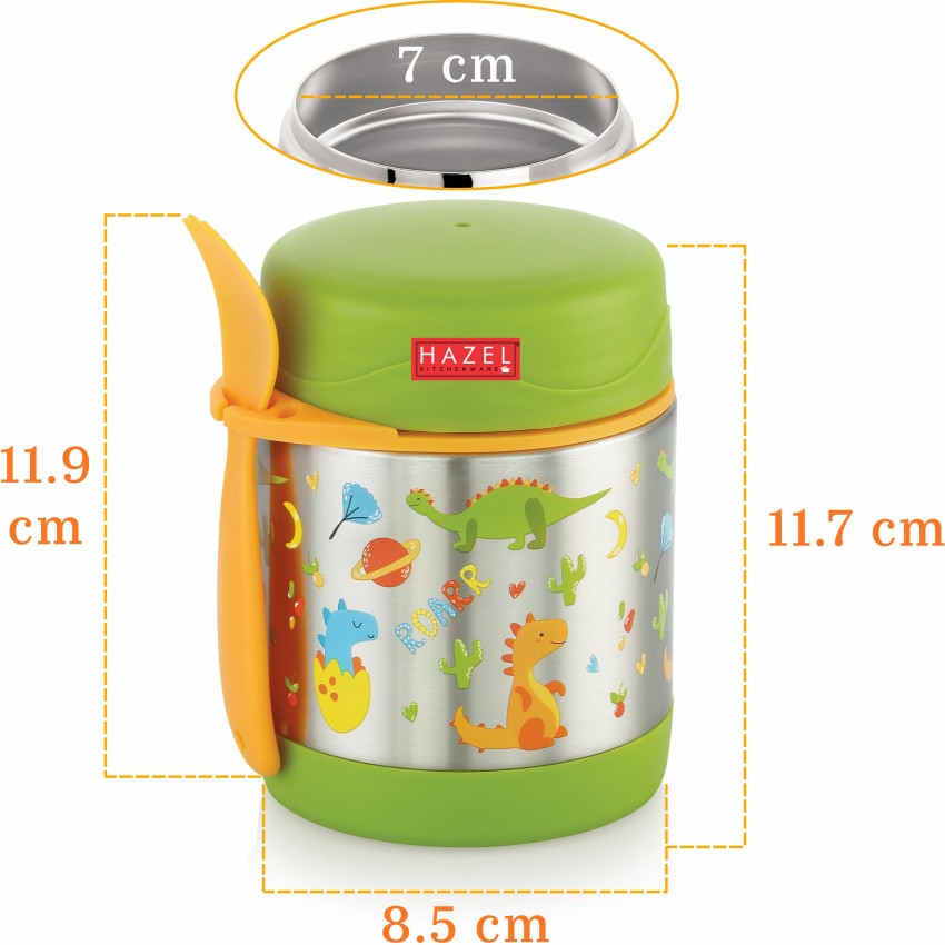 Portable Thermos Hot Food Flask Box 450ML Lunch Storage Keep Warm Soup  Travel