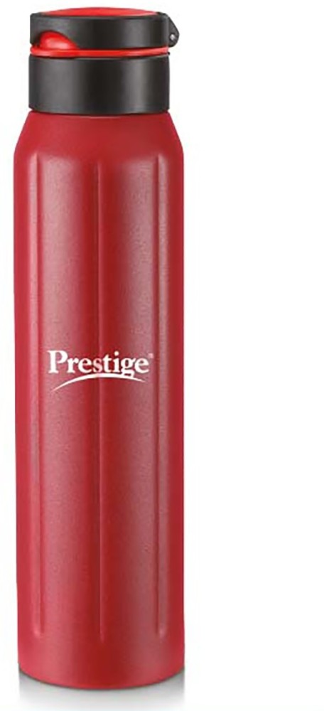 Prestige Stainless Steel Water Bottle Set of 2- 1000 ml each Red & Blue
