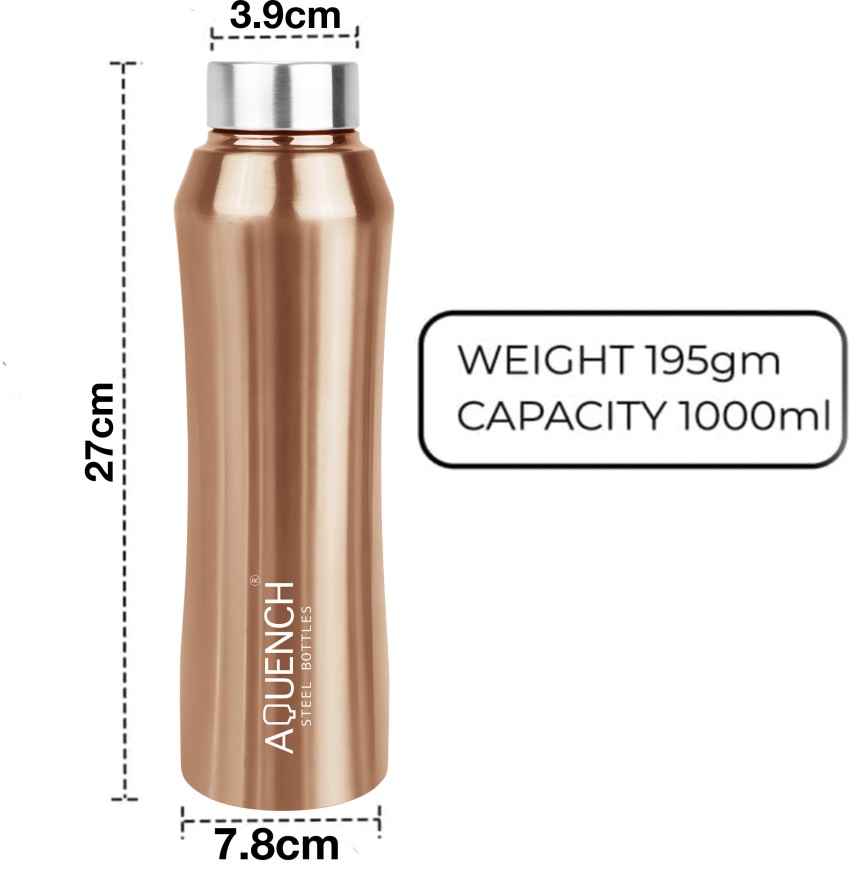 Gold Rush Ss Water Bottle, Gold 