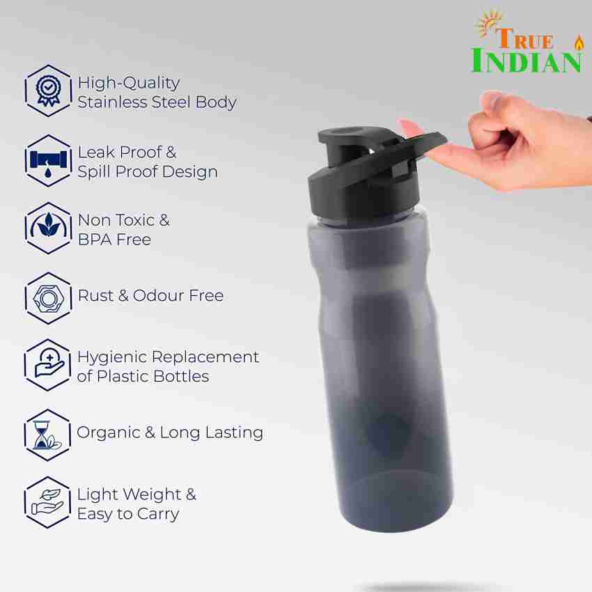 TRUE INDIAN gym bag, SIPPER bottle, MINI WHEY Container with Key