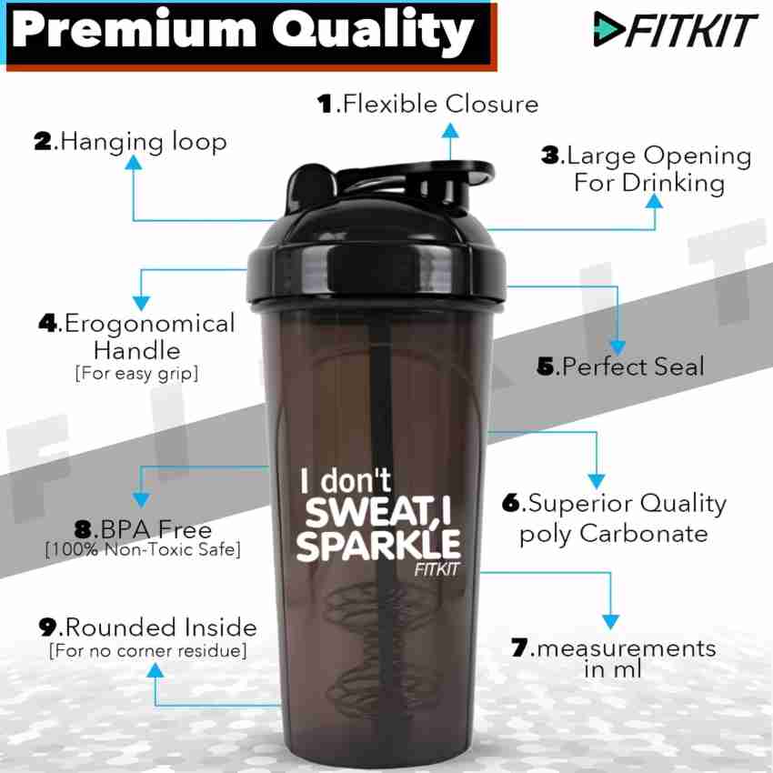 FITKIT Classic Bottle Shaker 700ml 700 ml Shaker - Buy FITKIT Classic Bottle  Shaker 700ml 700 ml Shaker Online at Best Prices in India - Sports &  Fitness