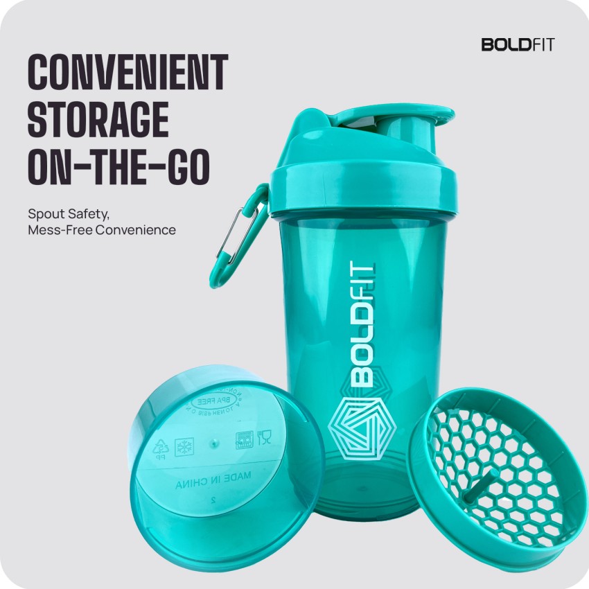 BOLDFIT Shaker Bottle For Protein Shake Sipper Bottles For Men