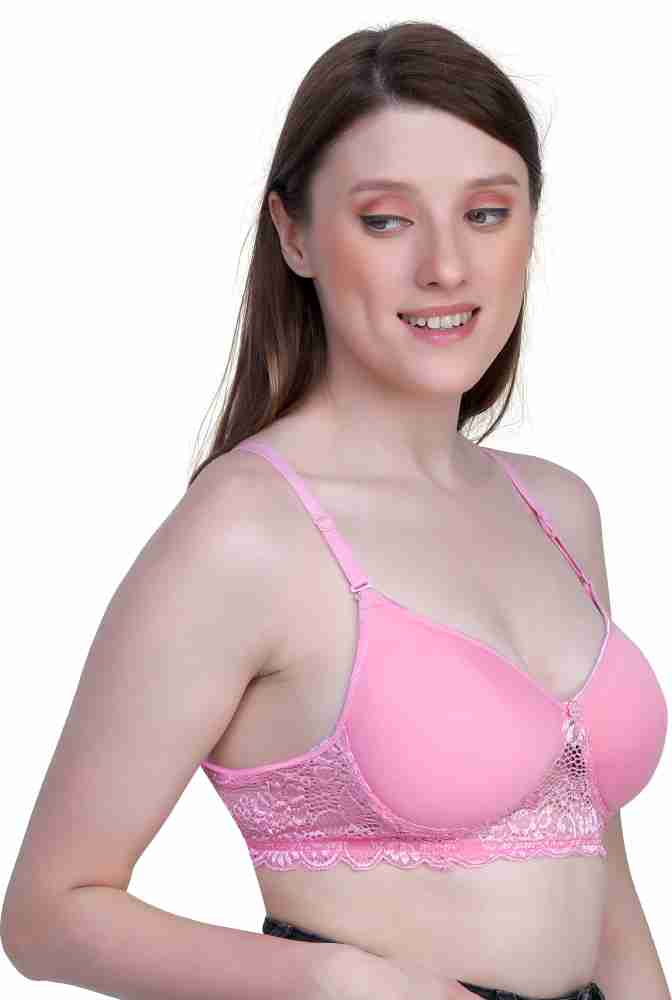 Women Full Coverage Lightly Padded Bra (Multicolor)