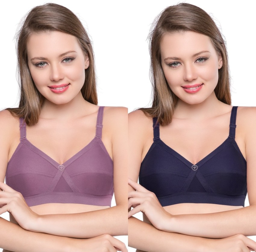 Trylo Women Full Coverage Non Padded Bra - Buy Trylo Women Full