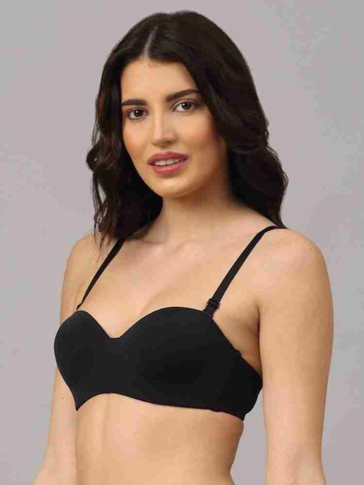 BODY MAKE UP WIRED PUSH UP BRA WITH DETACHABLE STRAPS