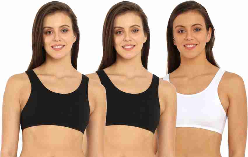 JOCKEY 1582 Women Sports Non Padded Bra - Buy Black JOCKEY 1582 Women Sports  Non Padded Bra Online at Best Prices in India