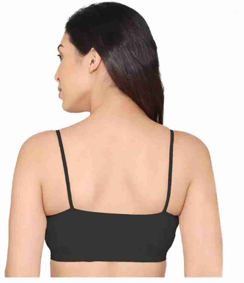 CHARMMODE Combo of 6 cotton fully stretchable everyday Sports bra Women  Sports Non Padded Bra - Buy CHARMMODE Combo of 6 cotton fully stretchable  everyday Sports bra Women Sports Non Padded Bra