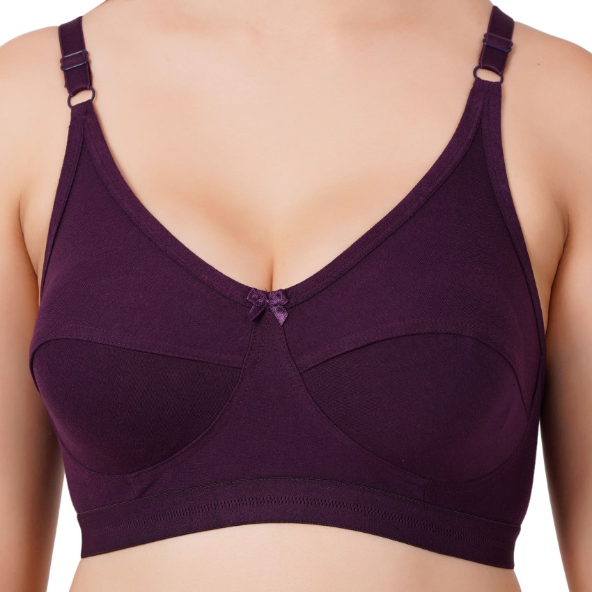 GRACEWELL Full Coverage Non Padded High Support Breast 3*3 Hooks Bra Women  Full Coverage Non Padded Bra - Buy GRACEWELL Full Coverage Non Padded High  Support Breast 3*3 Hooks Bra Women Full