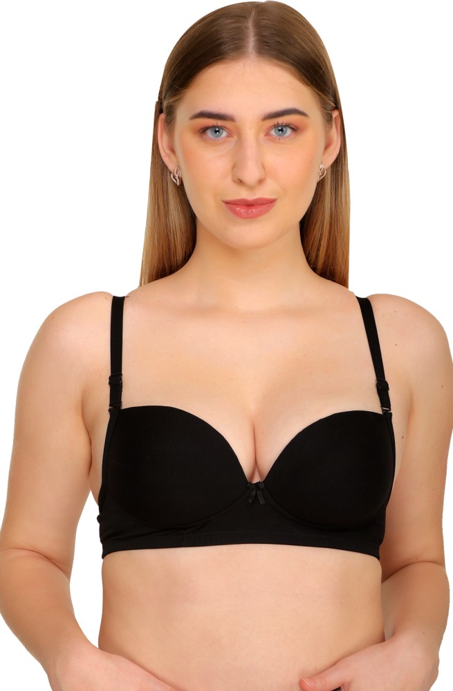 Buy Revoue Non Wired Fixed Straps Lightly Padded Everyday Bra For