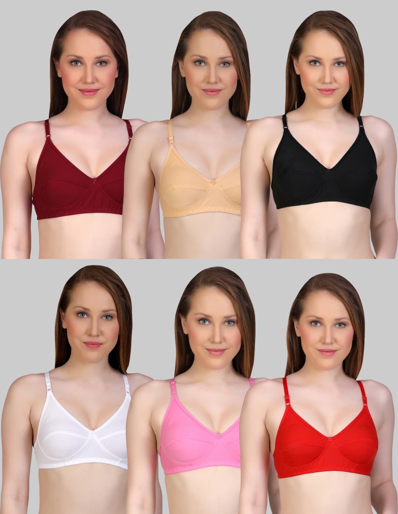 Zivosis Women Full Coverage Non Padded Bra - Buy Zivosis Women Full  Coverage Non Padded Bra Online at Best Prices in India