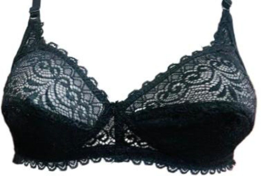 KWISE Fancy bra for women and girls ( Black) Women Everyday Non