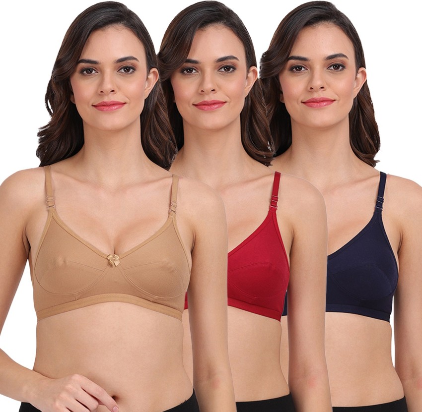 Buy online Blue Cotton Regular Bra from lingerie for Women by Zivame for  ₹669 at 33% off