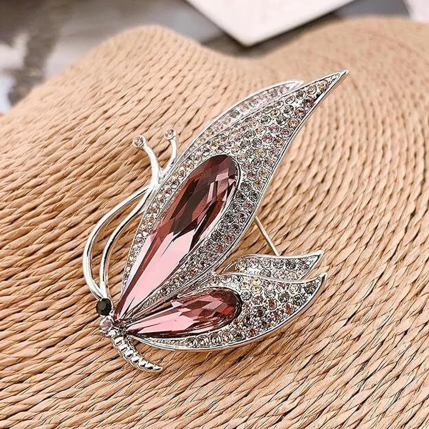 SYGA Brooch Pin Fashion Crystal Rhinestone Jewellery for Bridal