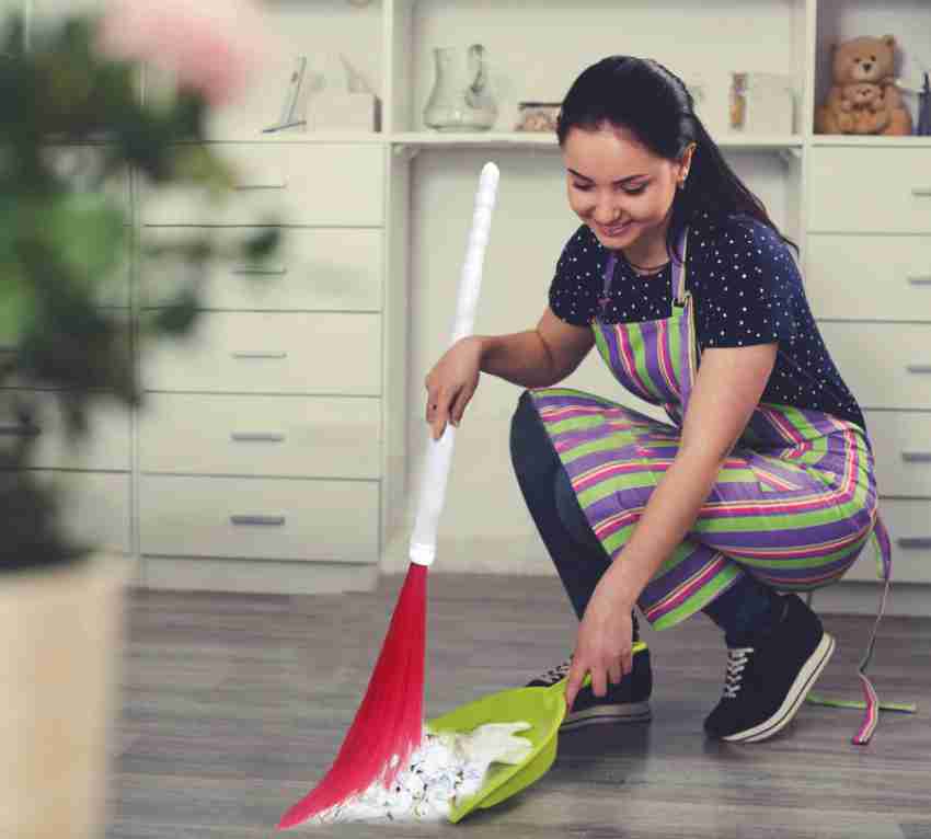 BARBYAM Plastic Color Broomstick Dustpan Phool Kharata Jhadu, Long Bathroom  Broom Plastic Wet and Dry Broom Price in India - Buy BARBYAM Plastic Color  Broomstick Dustpan Phool Kharata Jhadu, Long Bathroom Broom