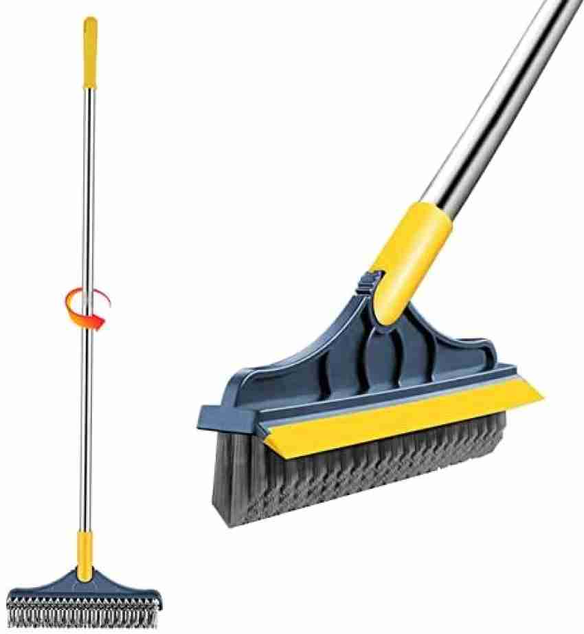 Cleaning Brush Floor Scrub Long Handle Bathroom Kitchen Tile Wiper Broom  New