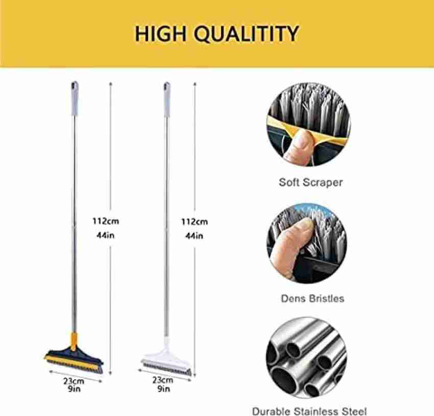 FLOBIQUE 3 in 1 Multifunctional Bathroom Cleaning Brush Microfibre Wet and  Dry Brush Price in India - Buy FLOBIQUE 3 in 1 Multifunctional Bathroom Cleaning  Brush Microfibre Wet and Dry Brush online at