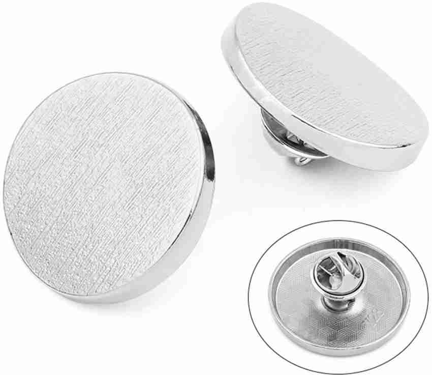 Jean Button Replacement Snap Buttons Metal Flat No Sew Perfect Fit