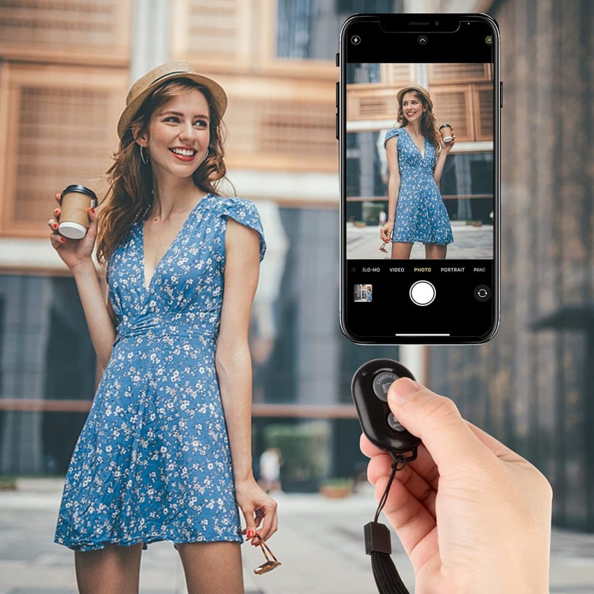 bluetooth button for iphone camera