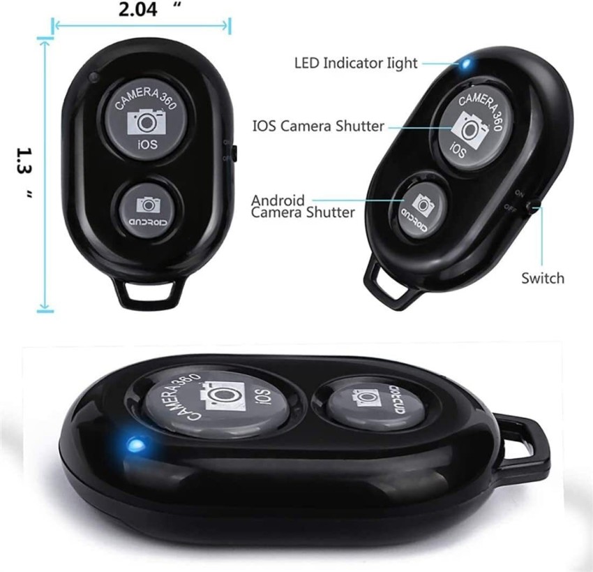 bluetooth button for iphone camera