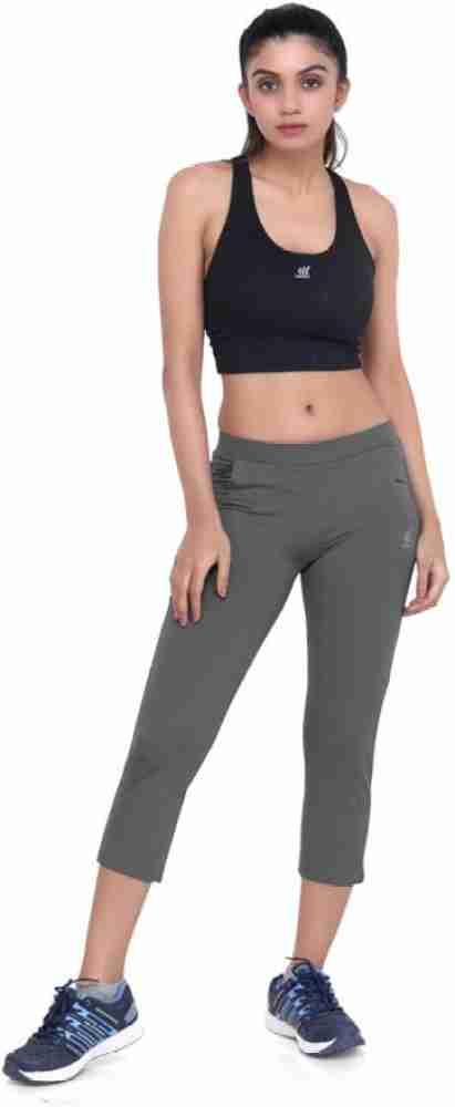 Laasa Sports  Regular Fit Capris With Pockets for Women