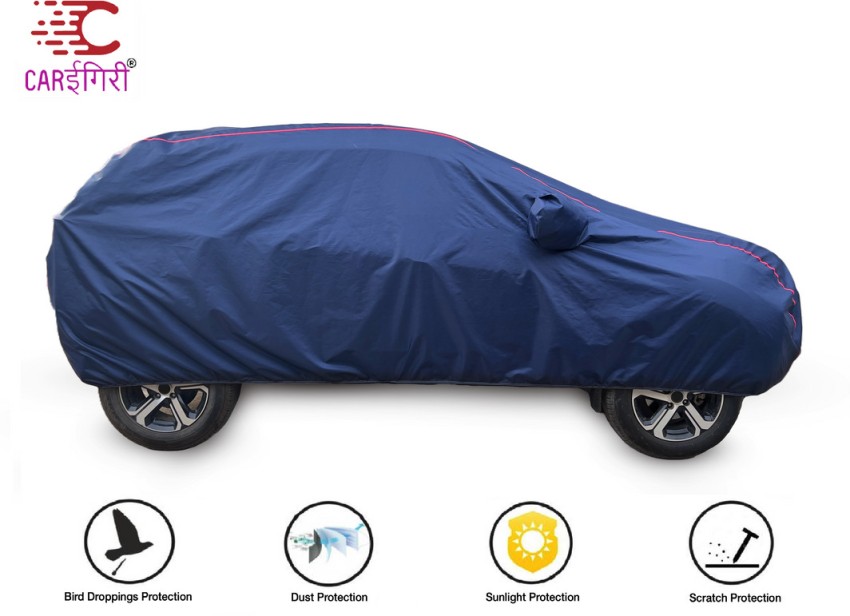 Carigiri Car Cover For Nissan Micra (With Mirror Pockets) Price in India -  Buy Carigiri Car Cover For Nissan Micra (With Mirror Pockets) online at