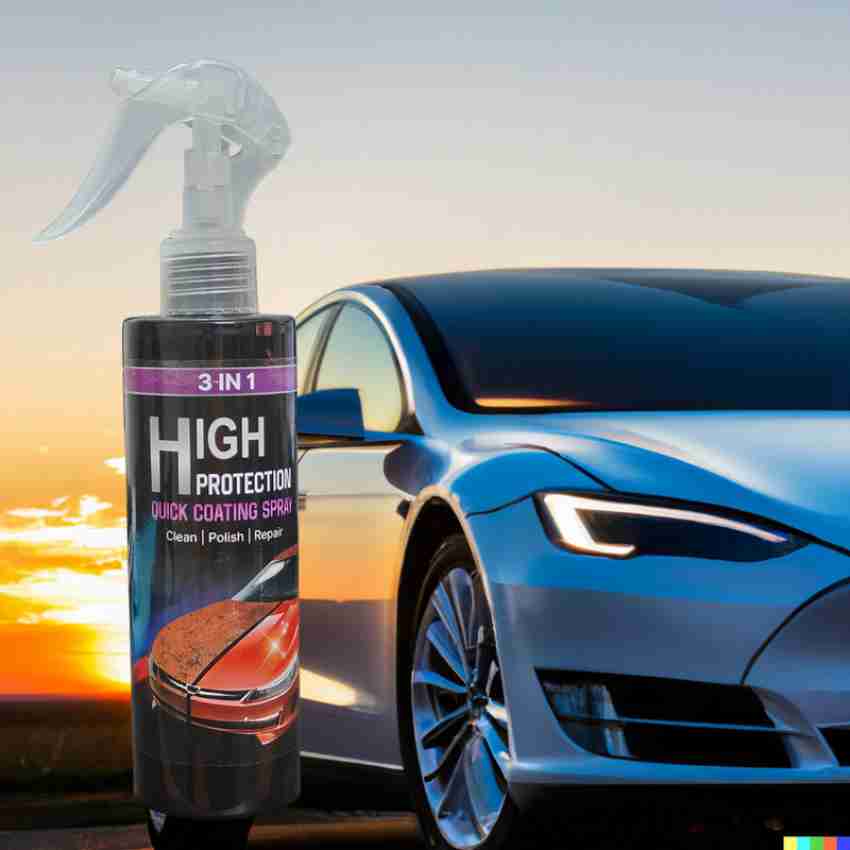 jd corporation Polish Spray 3 in 1 High Protection Quick Car