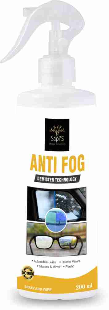 SAPI'S Anti-Fog Spray Rain Repellent for Car Windshield Side View