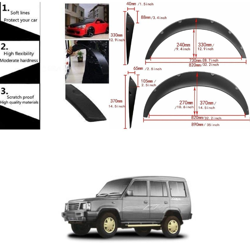 Fj80 aftermarket deals fender flares