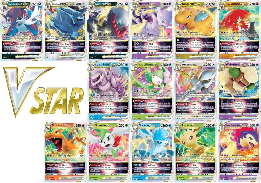 Honch Pokemon Special Shiny Vstar and Vmax Series Playing Card
