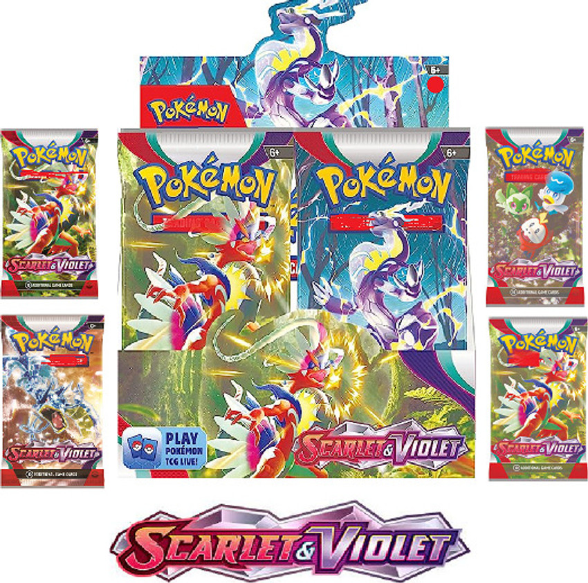 Pokémon TCG: Scarlet & Violet Booster Display Box (36 Packs)