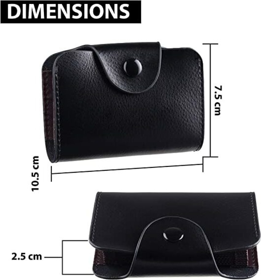 Flipkart SmartBuy 12 Slot Leather Money Wallet Credit/Debit Zipper  Purse 15 Card Holder - Card Holder