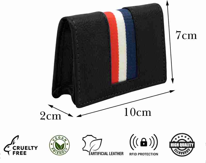 Buy RFID Blocking Credit Card Wallet, Compact Vegan Leather Card