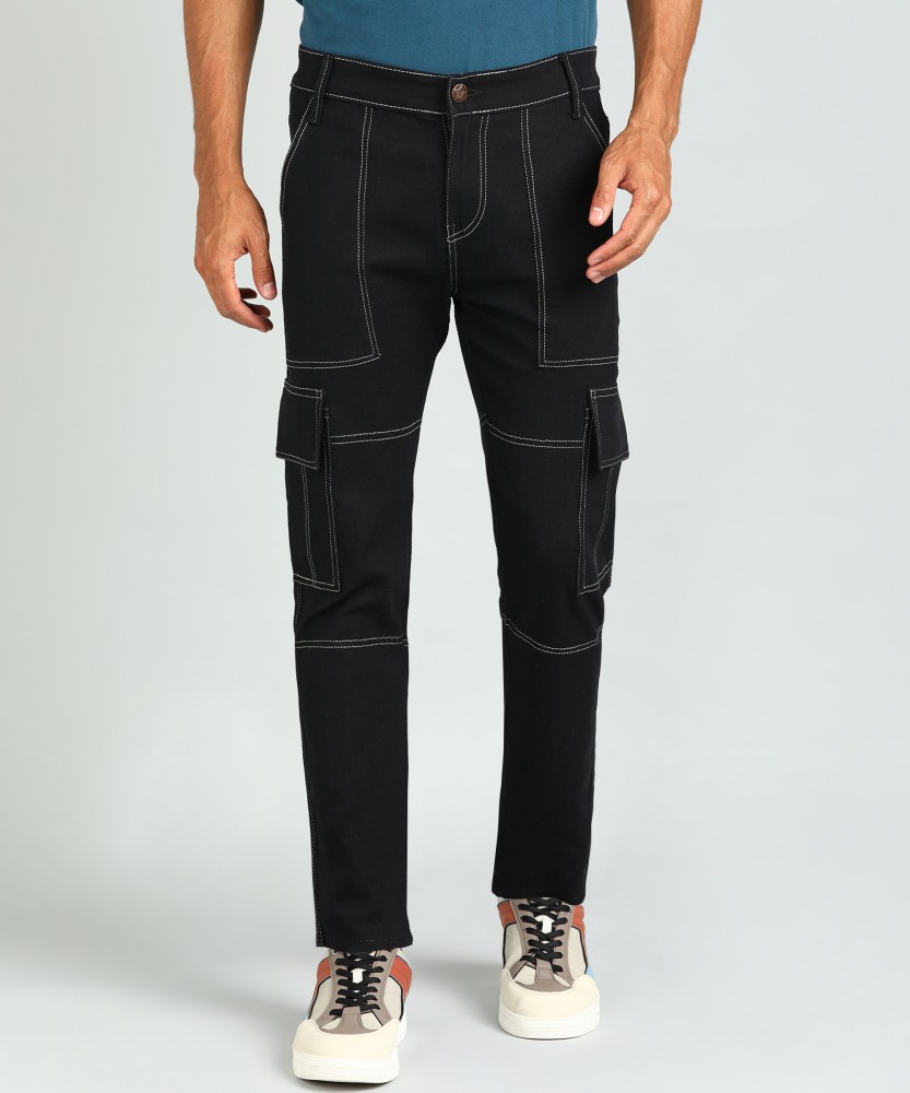 Louis Philippe Jeans Tapered Men Black Trousers  Buy Louis Philippe Jeans  Tapered Men Black Trousers Online at Best Prices in India  Flipkartcom