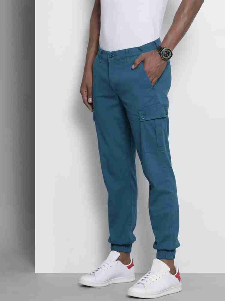 Buy Airforce Blue Stretch Cargo Pants For Men Online In, 42% OFF