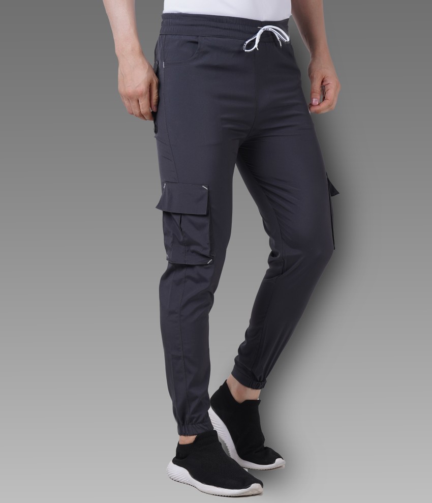 Buy WROGN Solid Cotton Regular Fit Mens Joggers  Shoppers Stop