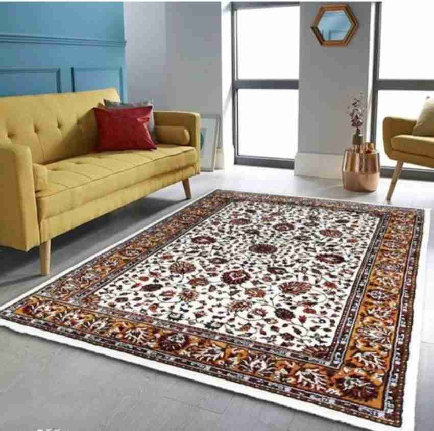 Ra handloom carpet Gold Silk Carpet - Buy Ra handloom carpet Gold Silk  Carpet Online at Best Price in India