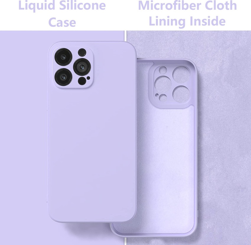 vonzee Back Cover for iPhone 11 Square Edges Liquid Silicone Phone