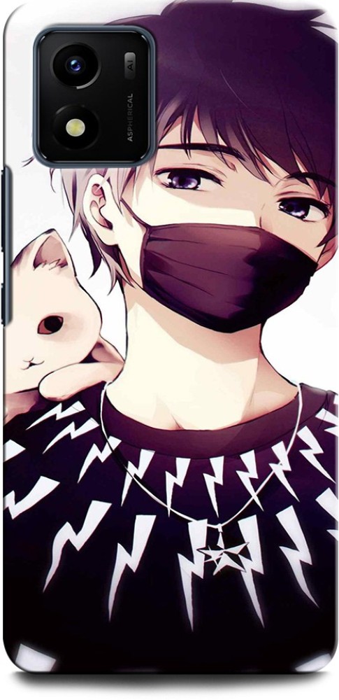 Anime  Anime Face Mask Boy face mask anime boy HD phone wallpaper  Pxfuel